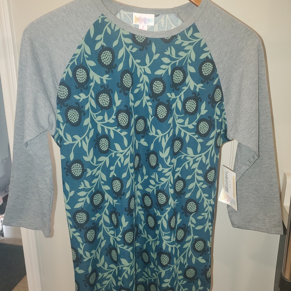 NWT Lularoe S Randy Baseball T